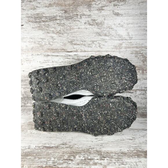 Women's Nike Waffle Racer Crater Summit White/Black Photon Dust Sneakers Sz 8.5 - Picture 10 of 11
